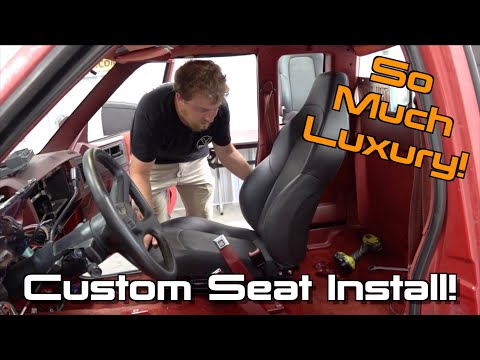 Switching The Interior Up With A Set Of CHRYSLER Seats! S10 Restomod Ep.16