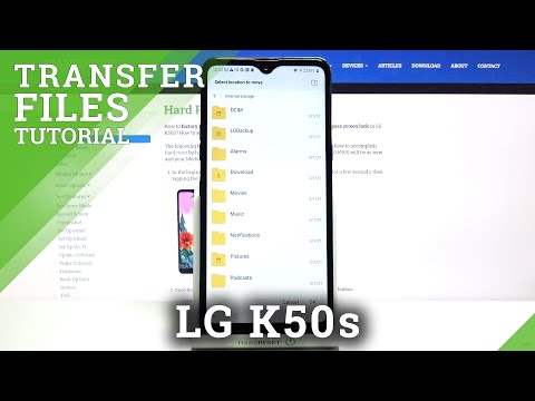 How to Transfer Files in LG K50s – Relocate Files to SD Card