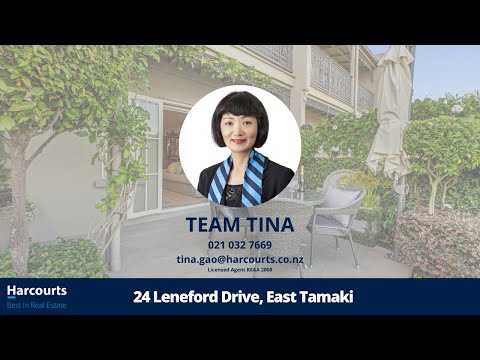 24 Leneford Drive, East Tamaki, Auckland, 4 bedrooms, 2浴, Townhouse