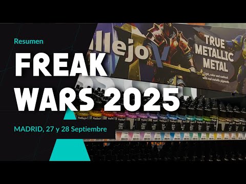 🇪🇸 FREAK WARS 2025 con ACRYLICOS VALLEJO ✨🖌️