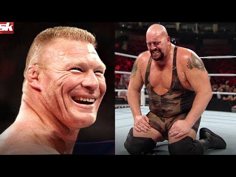 How did Brock Lesnar react when Paul Wight soiled his pants after taking an F5? | WWE News Roundup