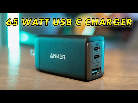 Anker 65W GaN USB-C Charger 3-Port