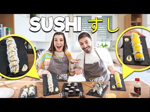 FACCIAMO il SUSHI in CASA 🍣