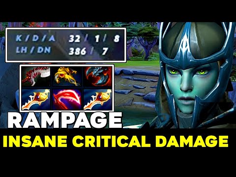 [ Phantom Assassin ] 2x Divine Rapier + Rampage - Critical Damage - Raid Boss 32 Kills Gameplay