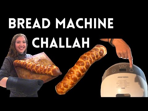 How to Make The BEST Challah Dough in a Bread Machine | Lexie Shaffer