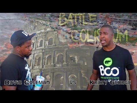 David Coleman vs Krazy George