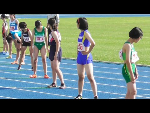 中学女子４×100mリレーで大会新！＆中学男子同リレー。深川ジュニア陸上競技大会。2022年8月28日。 