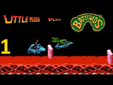 Little MIXER plays Battletoads(NES) - Episode 1 - Trial and Error