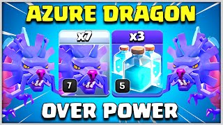 This Over Power Azure Dragon Th12 New Attack Strategy Clash of Clans