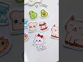 Diy Stickers ⁠ How To Make Stickers At Home Artandcraft Handmade Art Diy Shorts Youtubeshorts