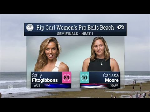 2016 Rip Curl Women’s Pro Bells Beach: Semifinal 1 Video