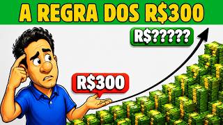 O QUE ACONTECE SE VOCÊ INVESTIR R$300 TODO MÊS?