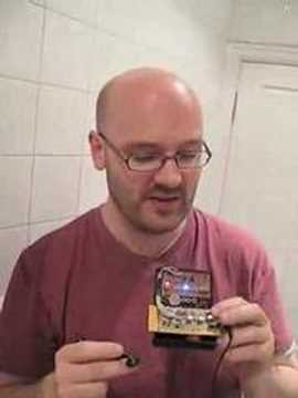 Steve's 909 stylee drum machine - a Rainycat's geek bathroom