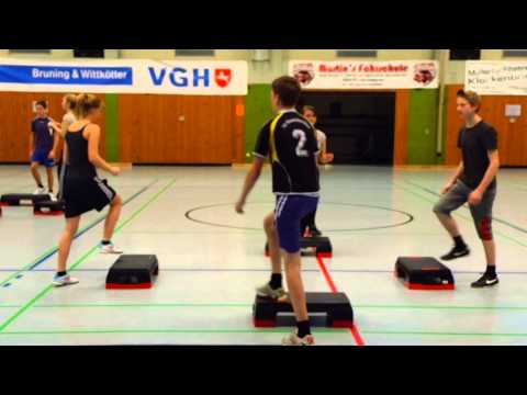 Sportunterricht Stepaerobic Kl. 9