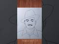 Bhagat Singh Drawing Outline Bhagat Singh Art Bhagatsingh Bharat Bharatmatakijai Jayhind Yt