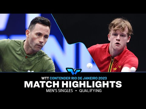 Laurens Devos vs Joao Monteiro | MS Qual | WTT Contender Rio de Janeiro 2023