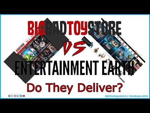 Do They Deliver? Big Bad Toy Store VS Entertainment Earth | HNE Toys