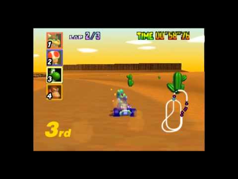 Throwback Thursday: Mario Kart 64 - Kalimari Desert