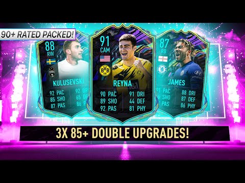 INSANE WALKOUT! 3x 85+ DOUBLE UPGRADES! INSANE FUTURE STARS PACK OPENING!