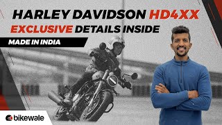 Harley Davidson HD4XX Revealed | The Hero Harley Bike To Rival Royal Enfield | EXCLUSIVE DETAILS