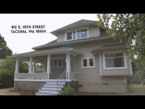 Vintage Craftsman Bungalow: 812 E. 45th Street, Tacoma