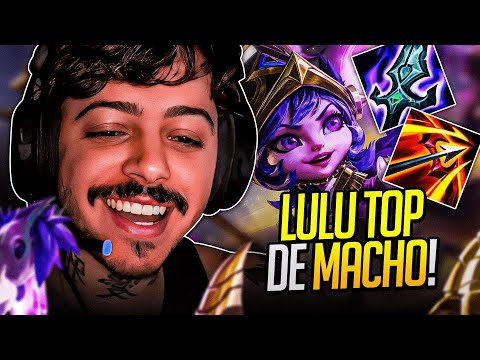 LULU TOP É COISA DE MACHO!