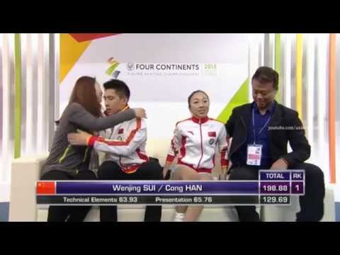 2015 4CC - Wenjing Sui / Cong Han FS