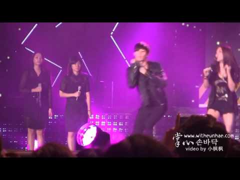 [HD Fancam]120829 Sky Music Festvial - Only One - BoA ft EunHyuk cut