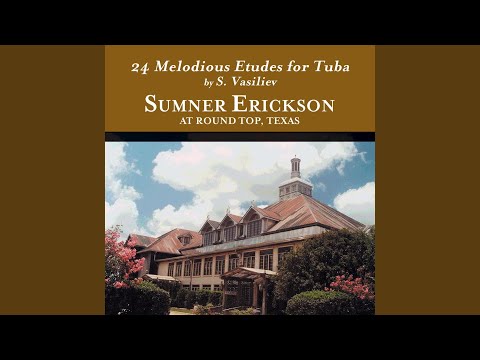 24 Melodious Etudes for Tuba: XXIV. Themes and Variations - Andantine - Var. 1 - Allegretto -...