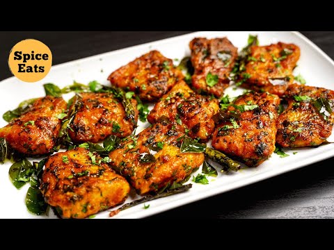 Crispy Tawa Fish Fry | Restaurant Style Fish Tawa Fry | Spicy Tawa Fish Fry