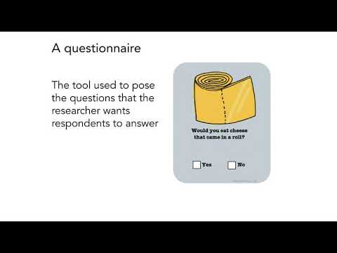 Questionnaire Design - Session 1