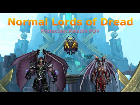 Normal Lords of Dread World of Warcraft Shadowlands 9.2 Raid Sepulcher of the First Ones Prot Pally