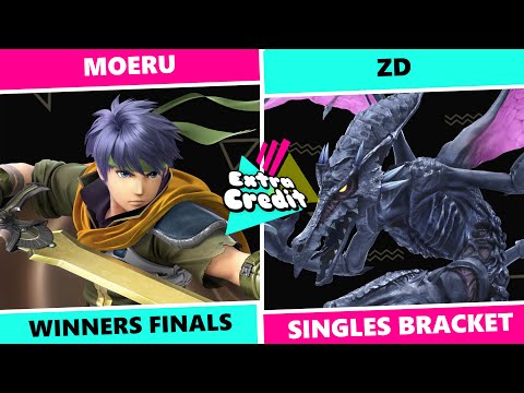 Extra Credit #48: Winners Finals - Moeru (Ike, Corrin) Vs ZD (Ridley) SSBU Singles