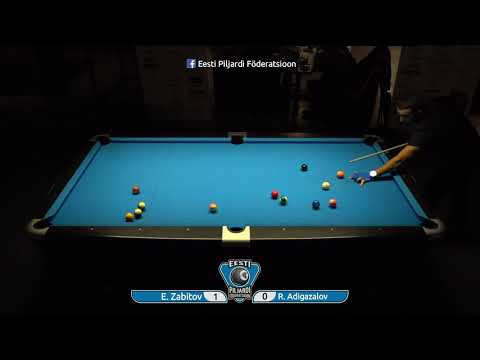 EMV piljardis 2018 - 8 palli poolfinaal