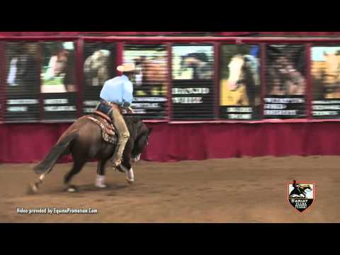 Gunnin For Chicks and Nathan Piper - 2012 ATRC Futurity scored 218.5