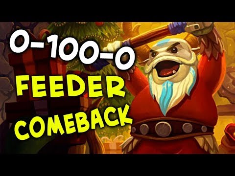 0-100-0 feeder comeback with CHEATER Techies — CHRISTMAS FEEDING