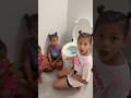 Dad Catches Daughters Giving Baby Sister Toilet Water Shorts