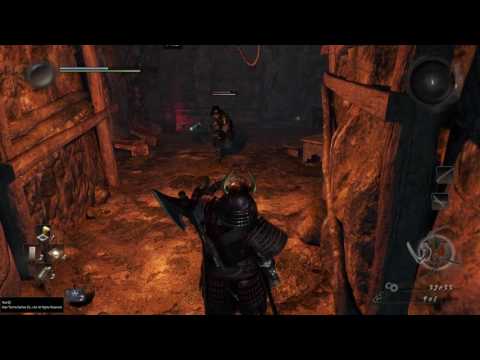 Nioh Boss Room Fight - Deep In The Shadows - PS4 PRO GAMEPLAY