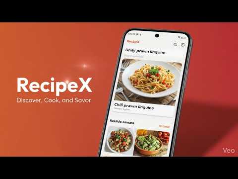 RecipeX: Discover & Cook Meals