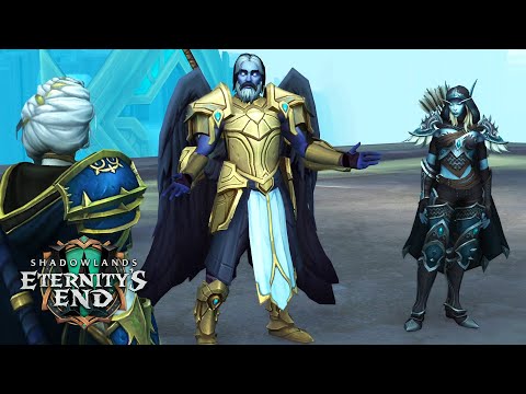 Sylvanas, Jaina, Bolvar & Uther Talks About Freeing Anduin Wrynn Cutscene │  Eternitys End Patch 9.2