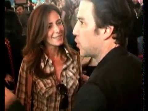 Elsa Fayer et Philippe Vandel en coulisse