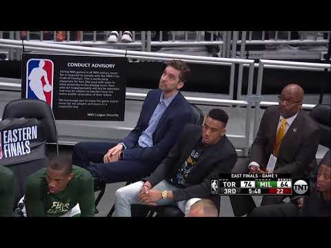 Pascal Siakam All Game Actions 05/15/19 Toronto Raptors vs Milwaukee Bucks Game 1 Highlights