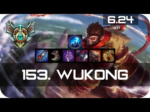 Wukong Jungle vs Udyr Master Preseason 7 Season 7 s7 Patch 6.24 2017 Gameplay Guide Build
