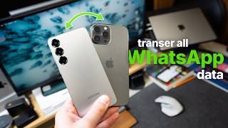 The ONLY Way to Transfer WhatsApp from Android to iPhone (No Reset)