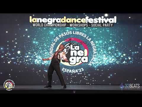 TONY EL HABER 5⁰ PUESTO FINAL SOLISTA MASCULINO SALSA Mundial de Pasos Libres La Negra Salsa 2023