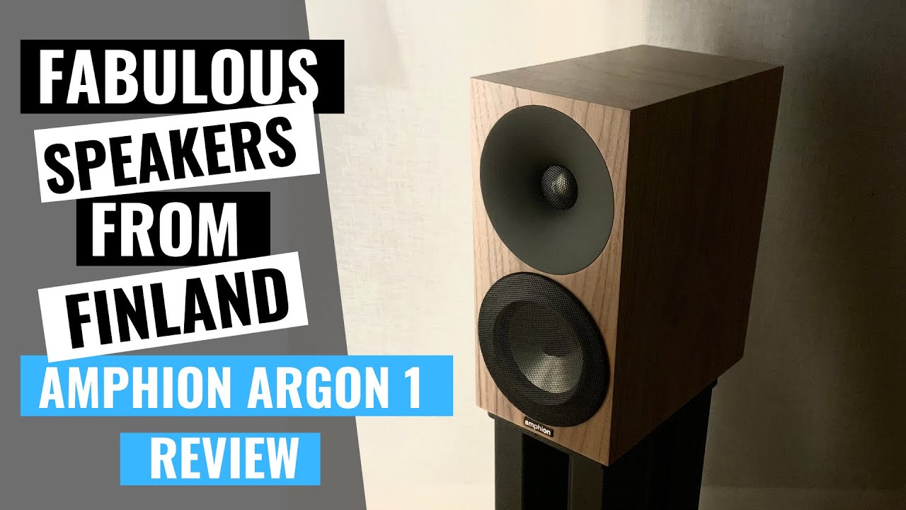 video Loa nghe nhạc Amphion LoudSpeakers Argon 1 chính hãng 0