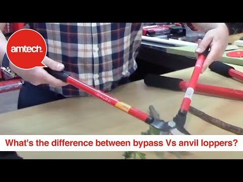 Anvil Looper vs Bypass Lopper Anvil Looper vs Bypass Lopper