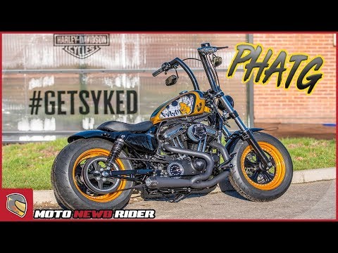 Harley Sportster Custom Reveal Phat G