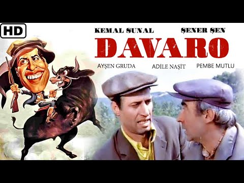 Davaro  (1981) - Türk Filmi (Kemal Sunal & Şener Şen) HD