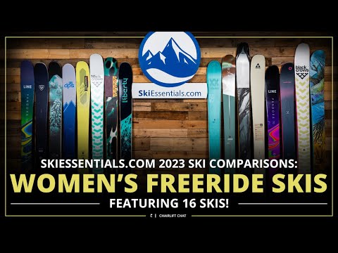 2023 Women's Freeride Ski Comparison with SkiEssentials.com